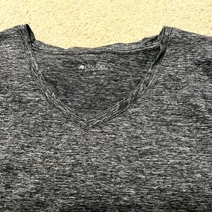 Plus size work out top, ideology brand, size 3X, Heather grey color